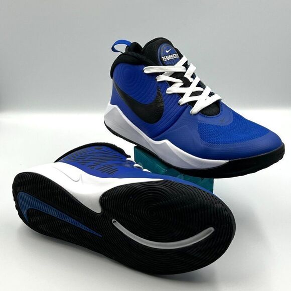 Nike Team Hustle D9 GS Royal Blue - Sz: 5.5Y - Picture 5 of 7